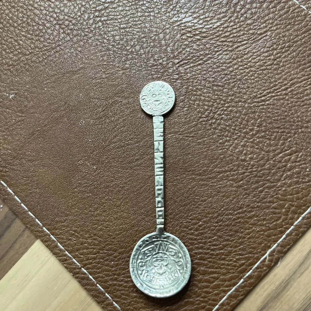 Souvenir Spoon:‎ Encindo Mexico (engraved bowl)